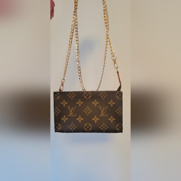 100% Authentic Louis Vuitton Monogram Pouch - Picture 5 of 13